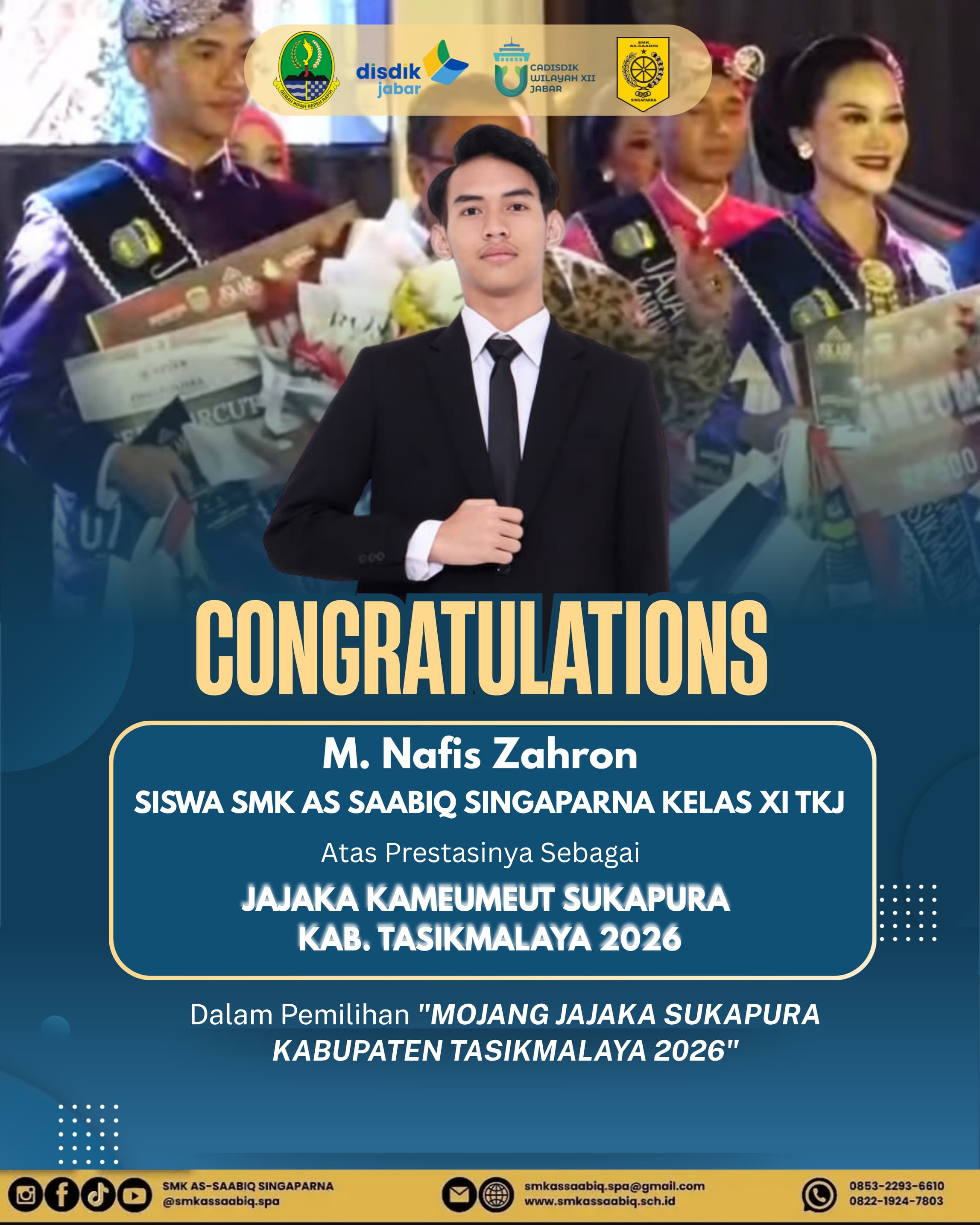 Siswa TKJ SMK As-Saabiq Singaparna Raih Gelar Jajaka Kameumeut Kabupaten Tasikmalaya 2026